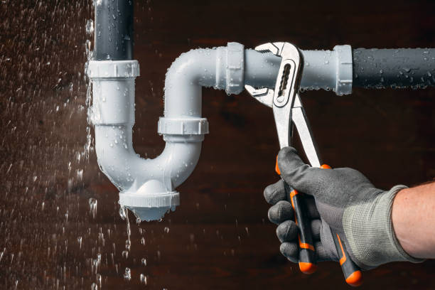 Professional Drain Cleaning technician working in Grafton, WI